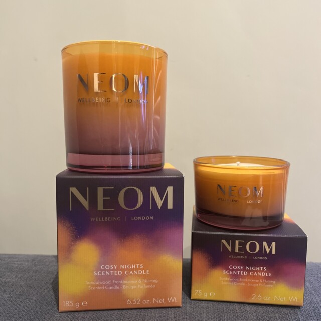 2xneom Cosy Nights Scented Candle 185g Nwb Limited Edition& Cosy