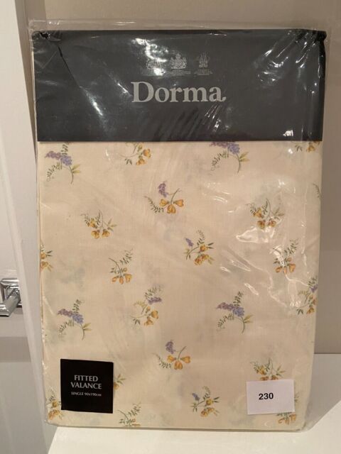Bnip Dorma Meadow Single 90x190cm Fitted Ruched Valance Multicoloured