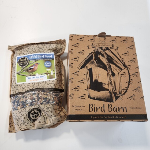 Bird Barn & 1kg Of Bird Food