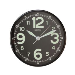 Rhythm Wall Clock With Luminous Dial