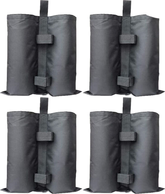Double Pocket Gazebo Sandbags Pack Of 4 Sturdy Gazebo Tent Canopy Leg
