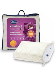 Silentnight Teddy Fleece Eletrical Blanket King Brand (150x160cm)