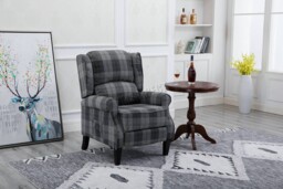 Westwood Armchair Sofa Recliner Tub Chair Seat Vintage Lounge Fabric
