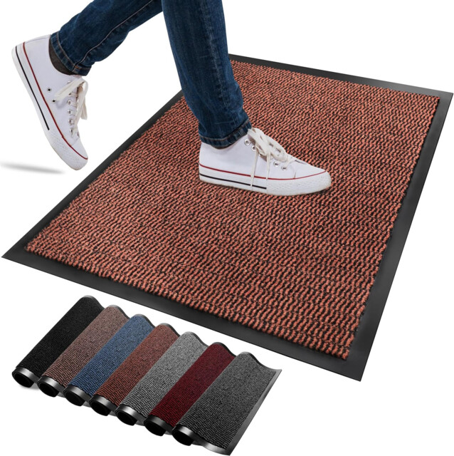 Washable Door Mats Indoor & Outdoor - Non-slippery Heavy Duty Doormats