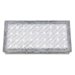 16 Led Clear Rectangle Walkover Pathway Outdoor Recessed Light With