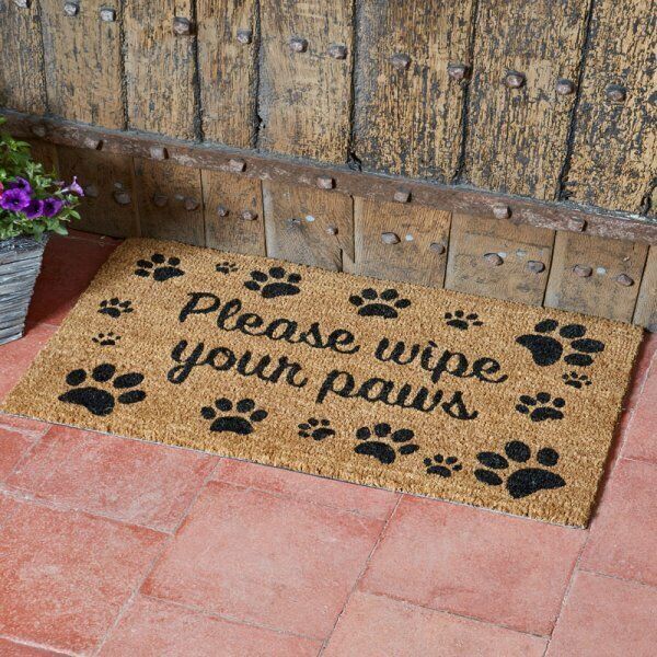 Heavy Duty Coir Mat Natural Insert Rubber Frame Door Mat Indoor