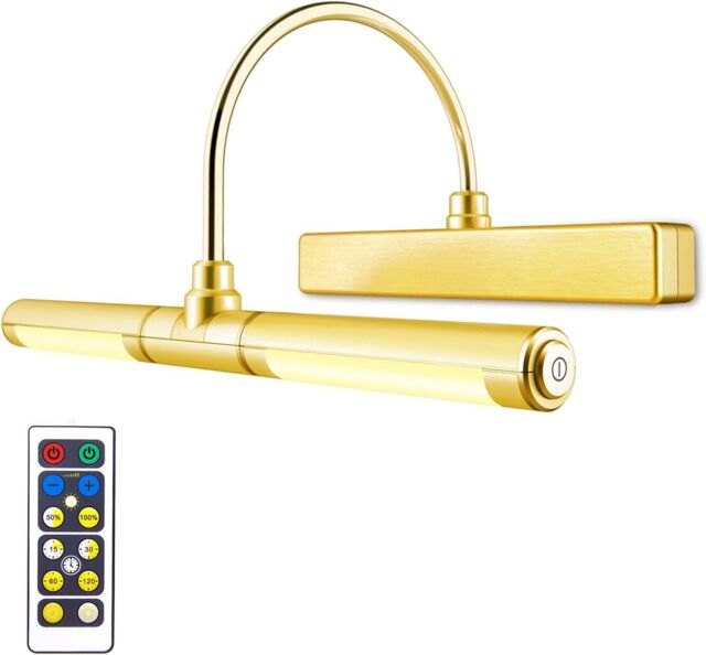 Honwell Led Picture Light With Remote Wireless Battery Operated Wall