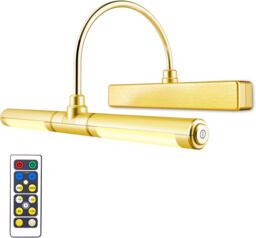 Honwell Led Picture Light With Remote Wireless Battery Operated Wall