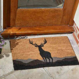 Smart Garden Door Mat - Monarch Stag - 74cm X 45cm
