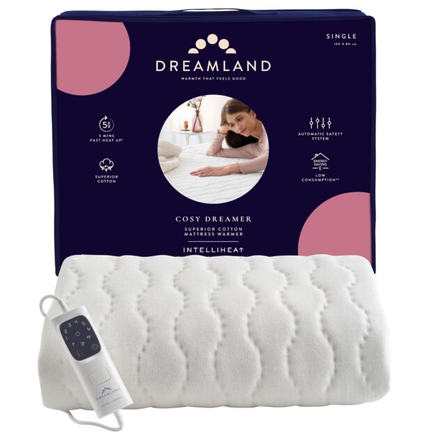 Cosy Dreamer Electric Blanket - Heated Underblanket With Italian
