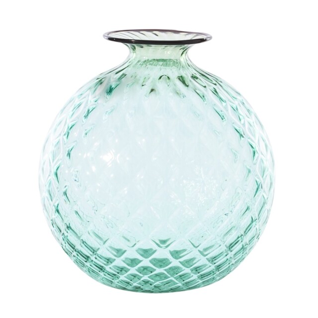 Venini Balloton - Small Mint Green Monoflower Vase 100.16 Venini