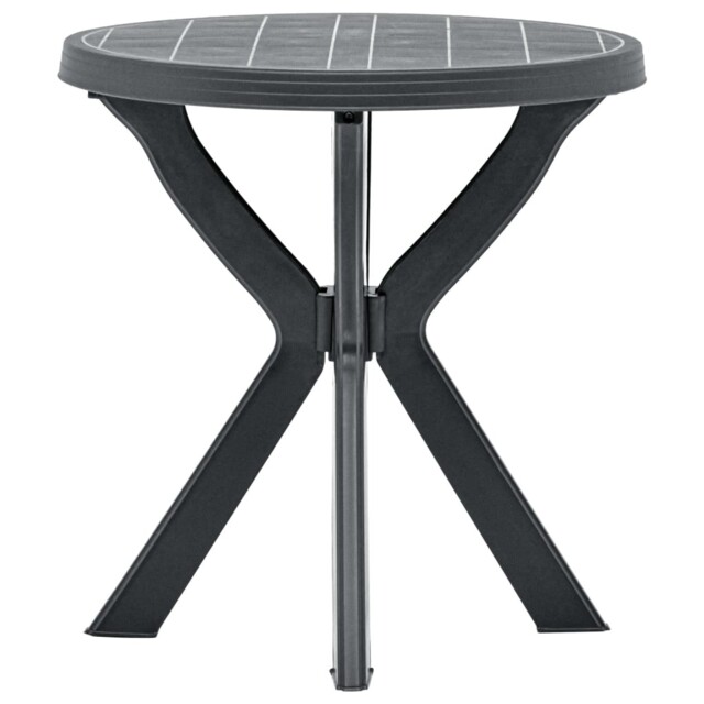 Bistro Table Outdoor Pub Bar Table Patio Garden Dining Table Plastic