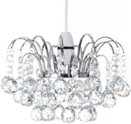 Modern Chandelier Style Ceiling Pendant Light Shade K9 Crystal Glass