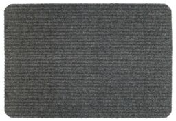Groundsman Ribbed Non-slip Door Scraper Floor Mat - 50cm X 80cm -