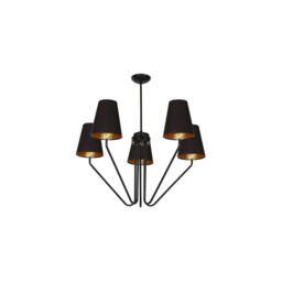 Chandelier Victoria Black 5xe27 Mlp4913