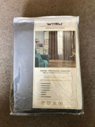 Woltu Blackout Curtain Eyelet Bedroom Super Soft Thermal Insulated 140