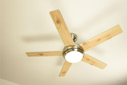 Ceiling Fan With Remote Control Fresco Nickel 112 Cm Indoor Fan With