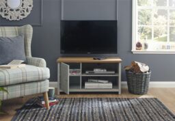 Lancaster Living Room Small Tv Cabinet Grey