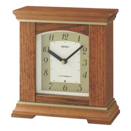 Seiko Wooden Musical Mantel Clock Qxw249b