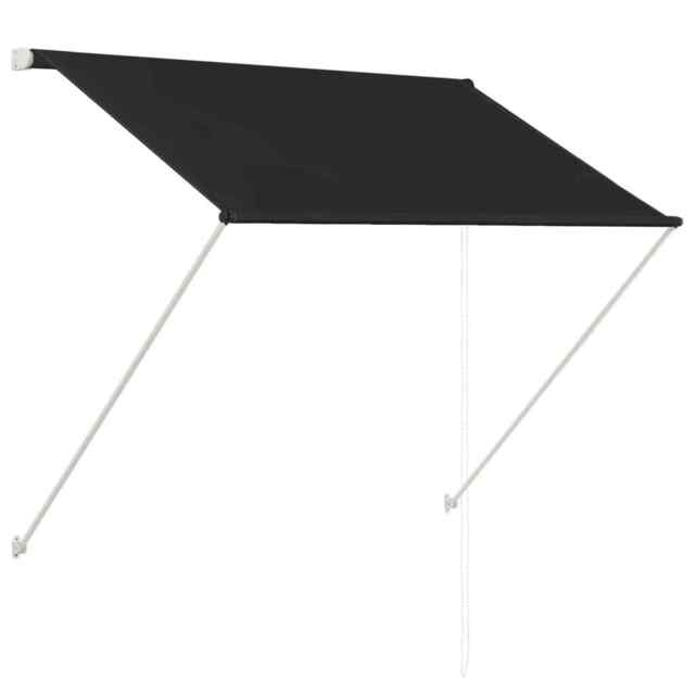 Terrace Window Awning Retractable Sun Protection Balcony Canopy Steel