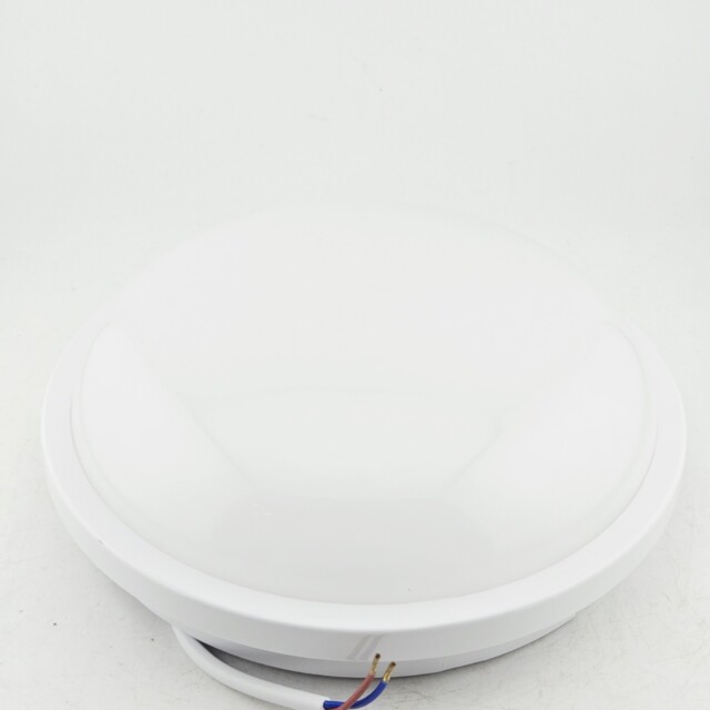 Aurora 20w Led Bulkhead Light Round Ip65 4000k Cool White Outdoor Wall