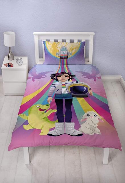Over The Moon Single Panel Duvet Cover Netflix Bedding Fei Fei