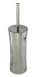 Croydex Modular Toilet Brush & Holder Stainless Steel Minimalist