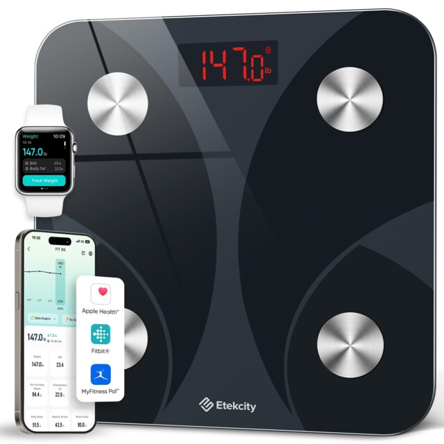 Scales For Body Weight High Precision 0.1lb Bathroom Digital Weighing