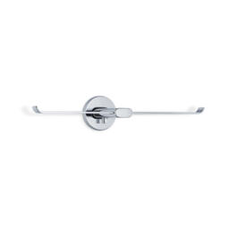 Blomus Areo Toilet Roll Holder For 2 Rolls Wall Mounted Polished