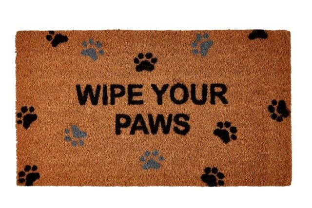 Groundsman Coir Non-slip Door Floor Mat - 40cm X 70cm - Wipe Your Paws