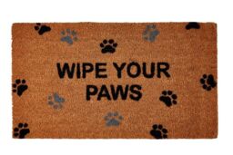 Groundsman Coir Non-slip Door Floor Mat - 40cm X 70cm - Wipe Your Paws