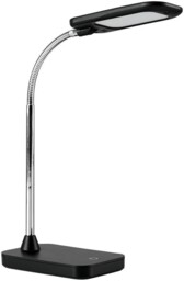 Polaris Dimmable Led Desk Lamp, Black - Minisun