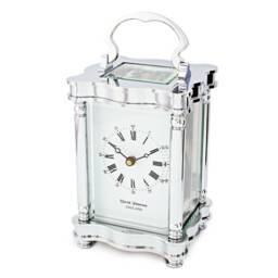 David Peterson Y/dp/dc/s Doucine 8 Day Mechanical Carriage Clock