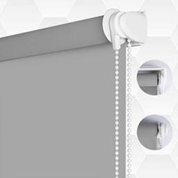 100% Blackout Waterproof Fabric Window Roller Shades Blind Thermal