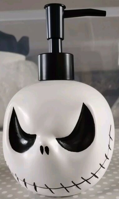 Disney Nightmare Before Christmas Jack Skellington Skull Ceramic Soap