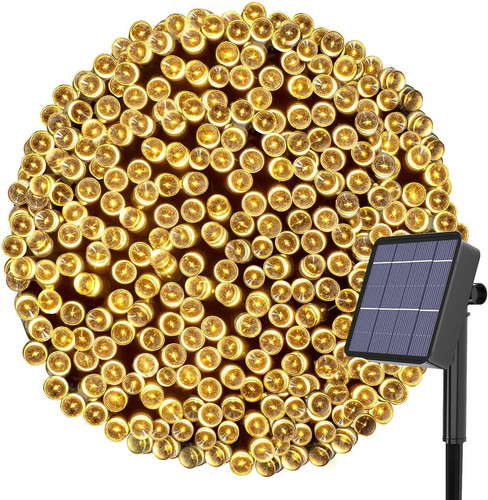 Kolpop Solar Fairy Lights Outdoor, 24m/79ft 240 Led 1 1 Pack, Warm