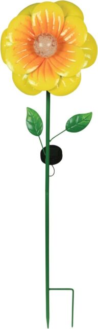 Luxform Metal Flower Solar Stake Led Light Lighting Anemone Ip44