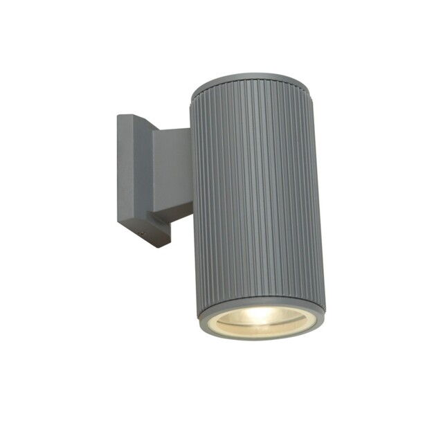 Outdoor 1 Light Home Garden Wall Porch Lighting Grey With Clear Glass
