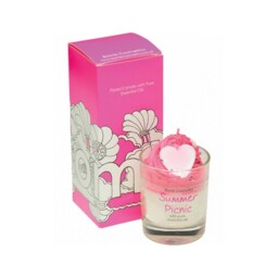 Bomb Cosmetics Summer Picnic Pineapple Sweet Fruity Piped Glass