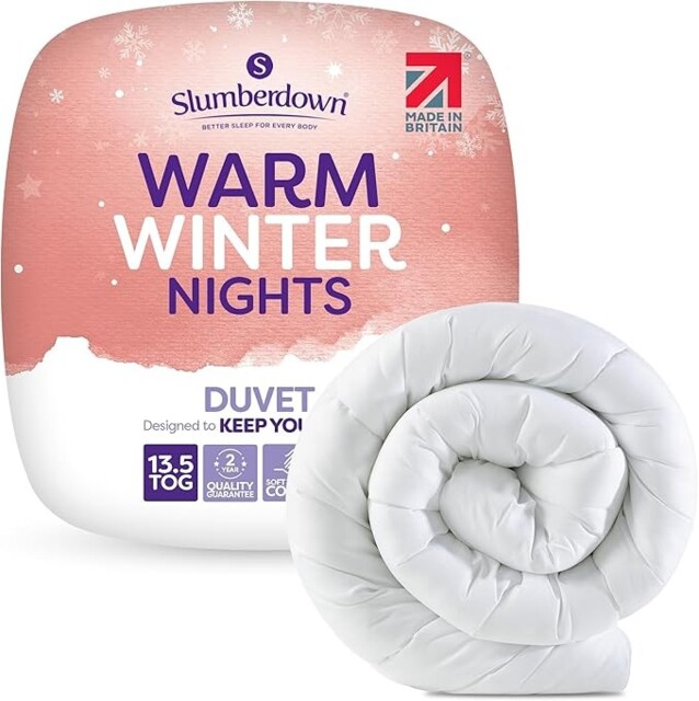 Slumberdown Warm Winter Nights Double Duvet 13.5 Tog - Thick & Cosy