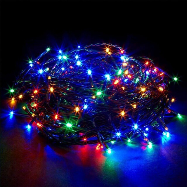 Led Cluster Christmas Tree String Fairy Lights Outdoor Indoor Timer 8