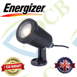 Energizer Gu10 Outdoor Wall/spike Light Ip65 Led Deck Garden Spotlight