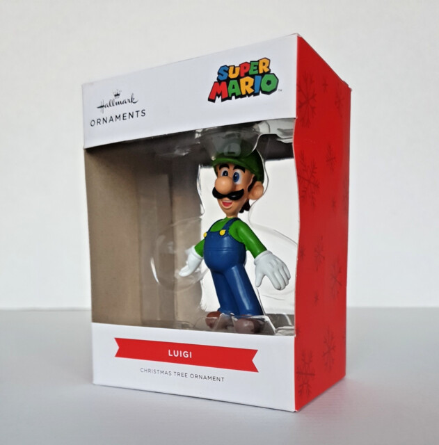 Super Mario Bros Luigi Christmas Tree Ornament Decoration - Hallmark