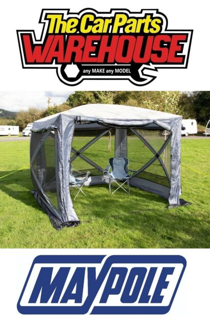 Maypole Mp9517 Pop Up Gazebo Canopy Tent Mesh Screen Garden Outdoor