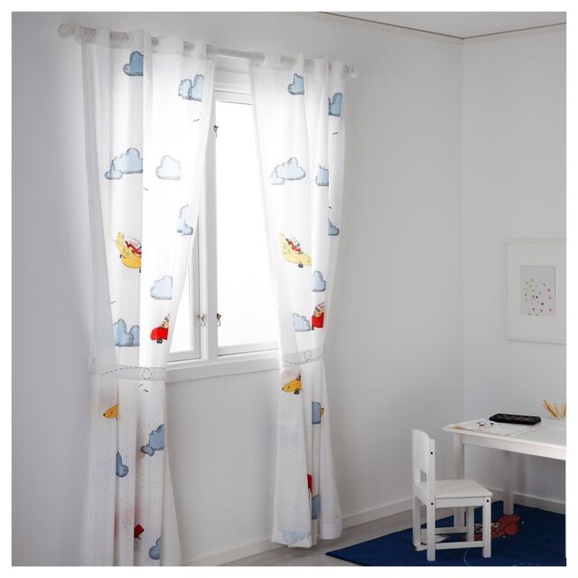 Ikea Flygning 120x300cm Lovely Children's Curtains + Prize Chance