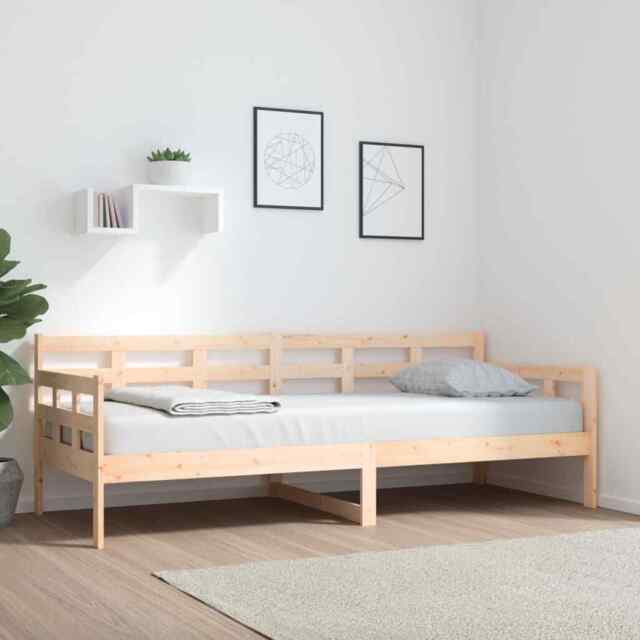 Day Bed Solid Wood Pine 80x200 Cm Vidaxl