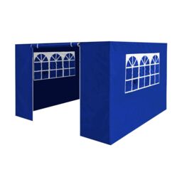 Premium Gazebo Side Walls/doors, Fits 2x2m Models - Blue