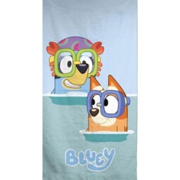Bluey Bath Beach Towel 140 X 70 Cm - Australian Heeler Cattle Dog -