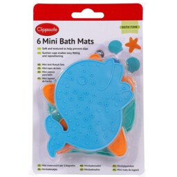 Clippasafe 6 Mini Bath Mats