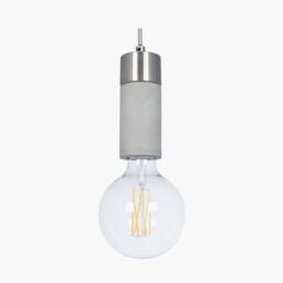 Concrete Bulb Holder Ceiling Light Industrial Minimalist Wall Fixture